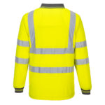 Polokošeľa Hi-Vis s dlhým rukávom – Obrázok 2