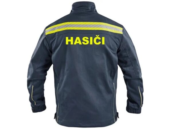 Hasičská blúza CXS PS II PRO zozadu s nápisom HASIČI