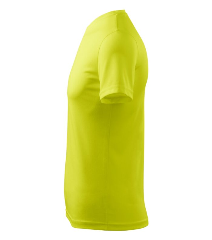 Tričko MALFINI Fantasy 124 neon yellow z profilu